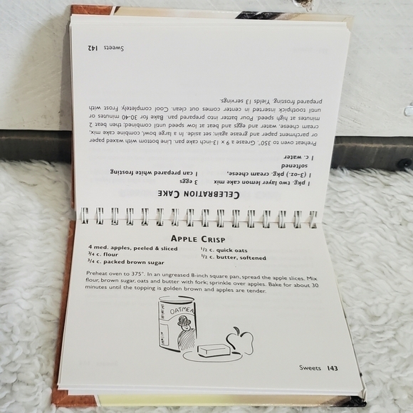 3 Mini Spiral Hardcover Recipe Cookbooks Casseroles Cookies Bars 5 Ingredients - Picture 13 of 16